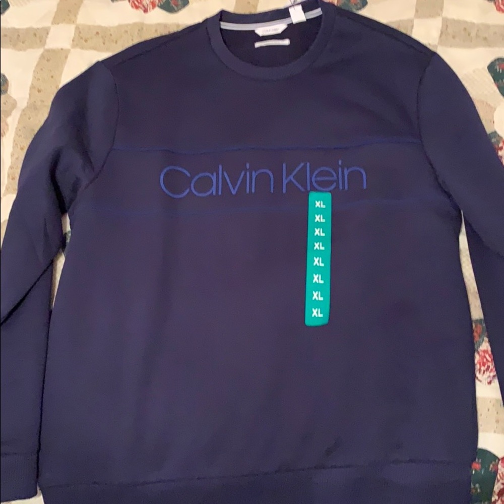 Calvin Klein’s Crew Neck Sweater